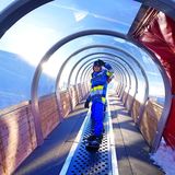 Davos Ski Tunnel Skifahren