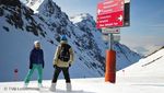 Wegweiser Lenzerheide Skigebiet