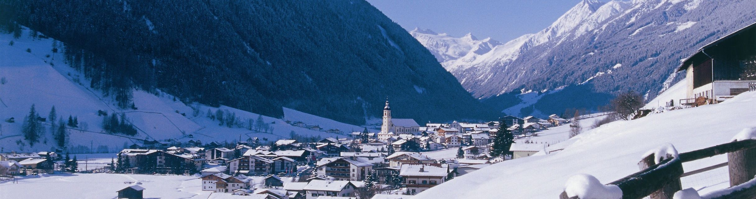 Ausblick auf Stubai Gletscher