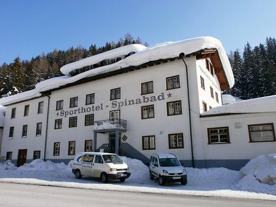 Davos Spinabad Eingang