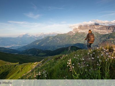 Portes du Soleil Aussicht Wandern