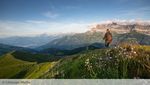 Portes du Soleil Aussicht Wandern