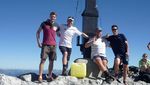 Familienurlaub Gruppe Berge Wandern