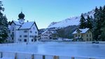 Lenzerheide Ort Eislaufbahn
