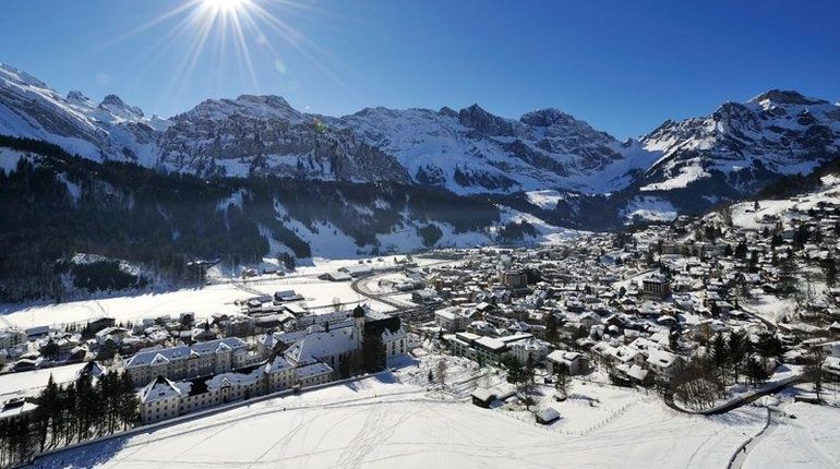 Engelberg Sich auf den Ort