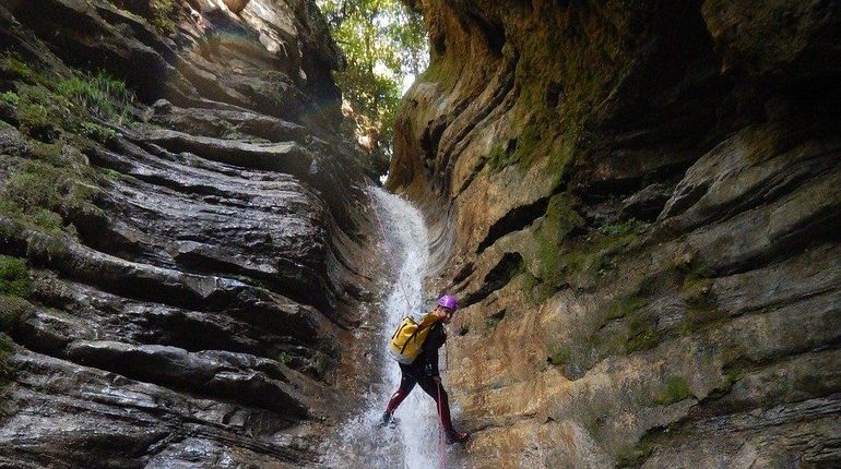 lenzerheide sommer Canyoning