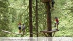 Hochseilgarten in den Bäumen Saalbach