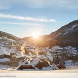 Skiurlaub Saalbach Hinterglemm  Sonnenaufgang