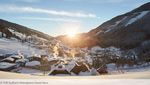 Skiurlaub Saalbach Hinterglemm  Sonnenaufgang