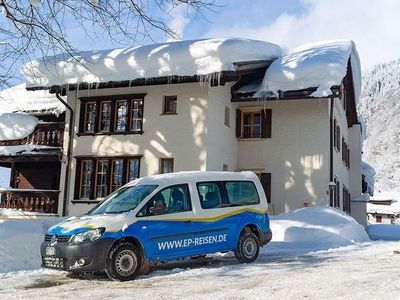 Davos Unterkunft Außenansicht Skiurlaub