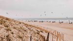 Kitesurfer/-innen in Seignosse