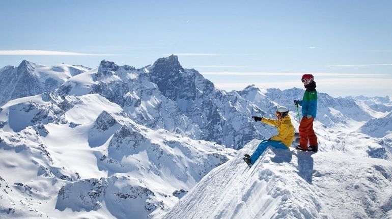 Champery Skigebiet Haute Nendaz 4 Vallees