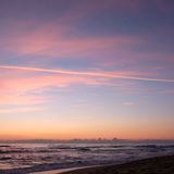 Sonnenuntergang in Seignosse