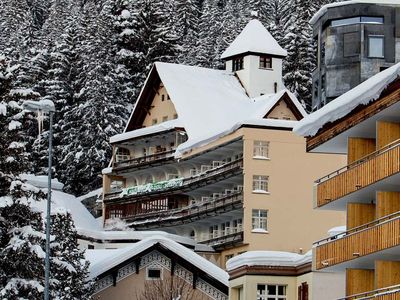 Gruppenhaus Davos Winter