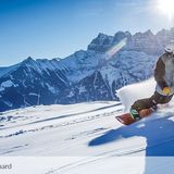 Portes du Soleil Snowboarder