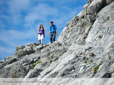 Wandern Gruppe Davos