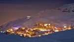Val Thorens bei Nacht