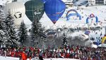 Flachau Ski Ort Aprés Heißluftballon