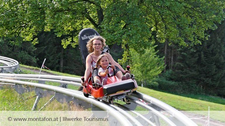 Alpine-Coaster-Golm Montafon Sommer