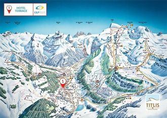 Skigebietsplan Engelberg