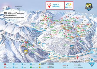 Mayrhofen Pistenplan